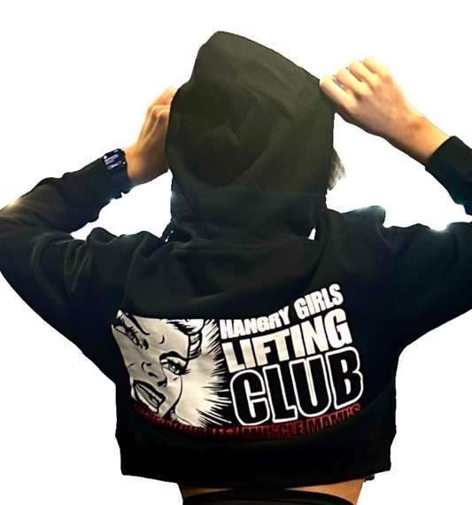 FJ Hangry Girls CROP Top Hoodie