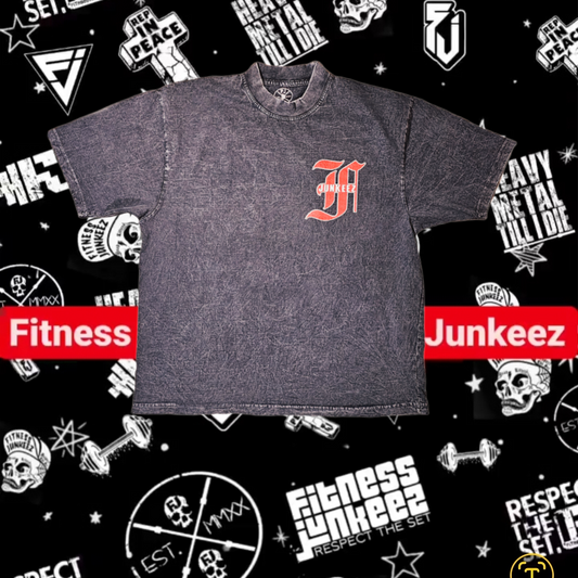 MASS MUNSTER GREYWASH BOX TEE